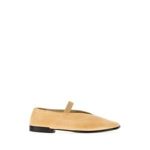 Lemaire Women Beige Leather Glove Ballerinas